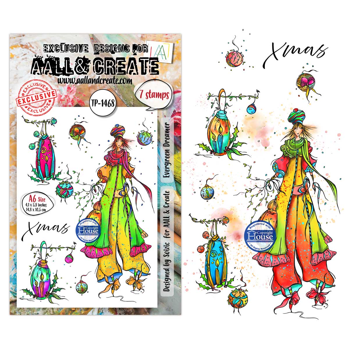 AALL & Create Stamp Set - Evergreen Dreamer [TP-1468]