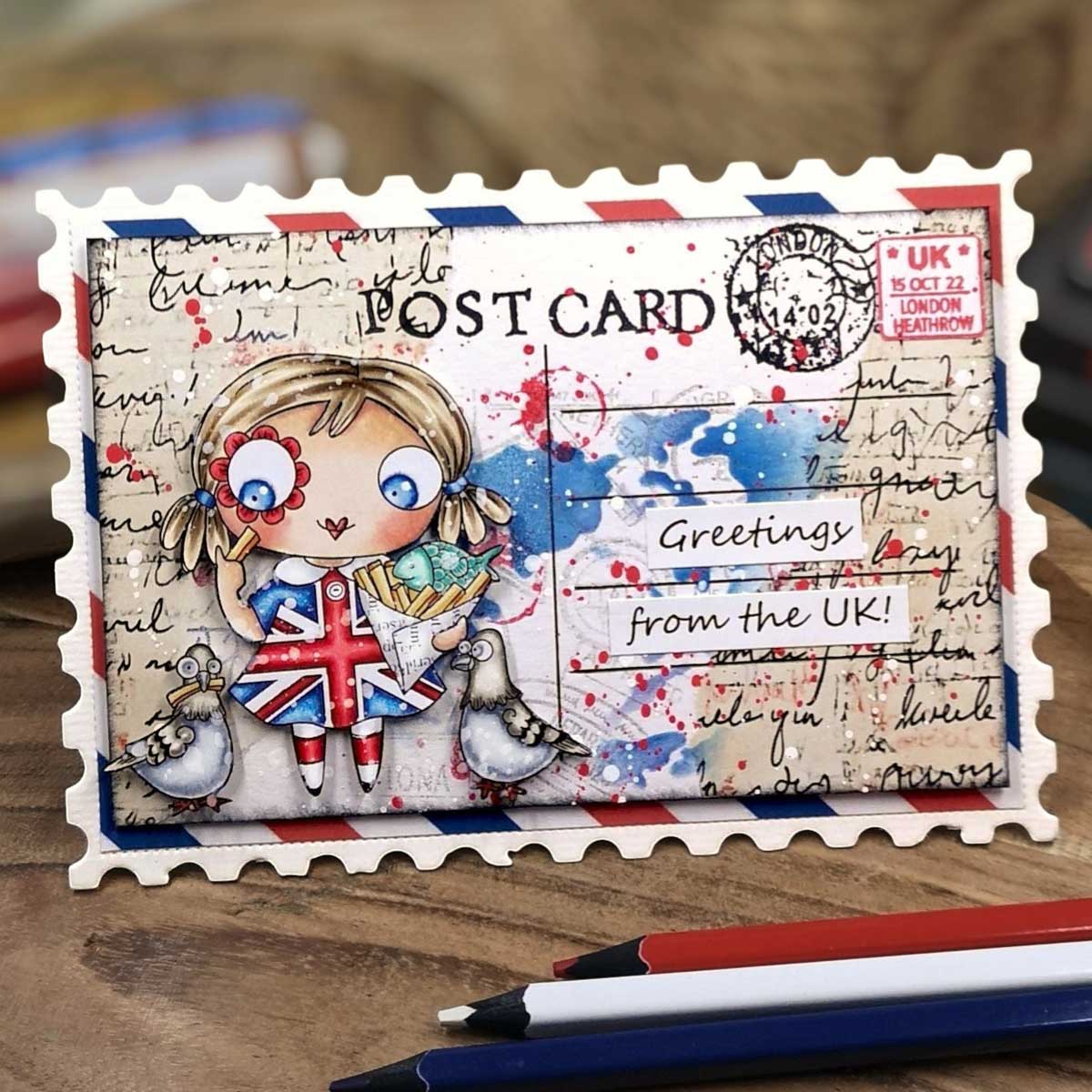 AALL & Create Stamp Set - Fish 'n Chips [TP-1325] - Image 2