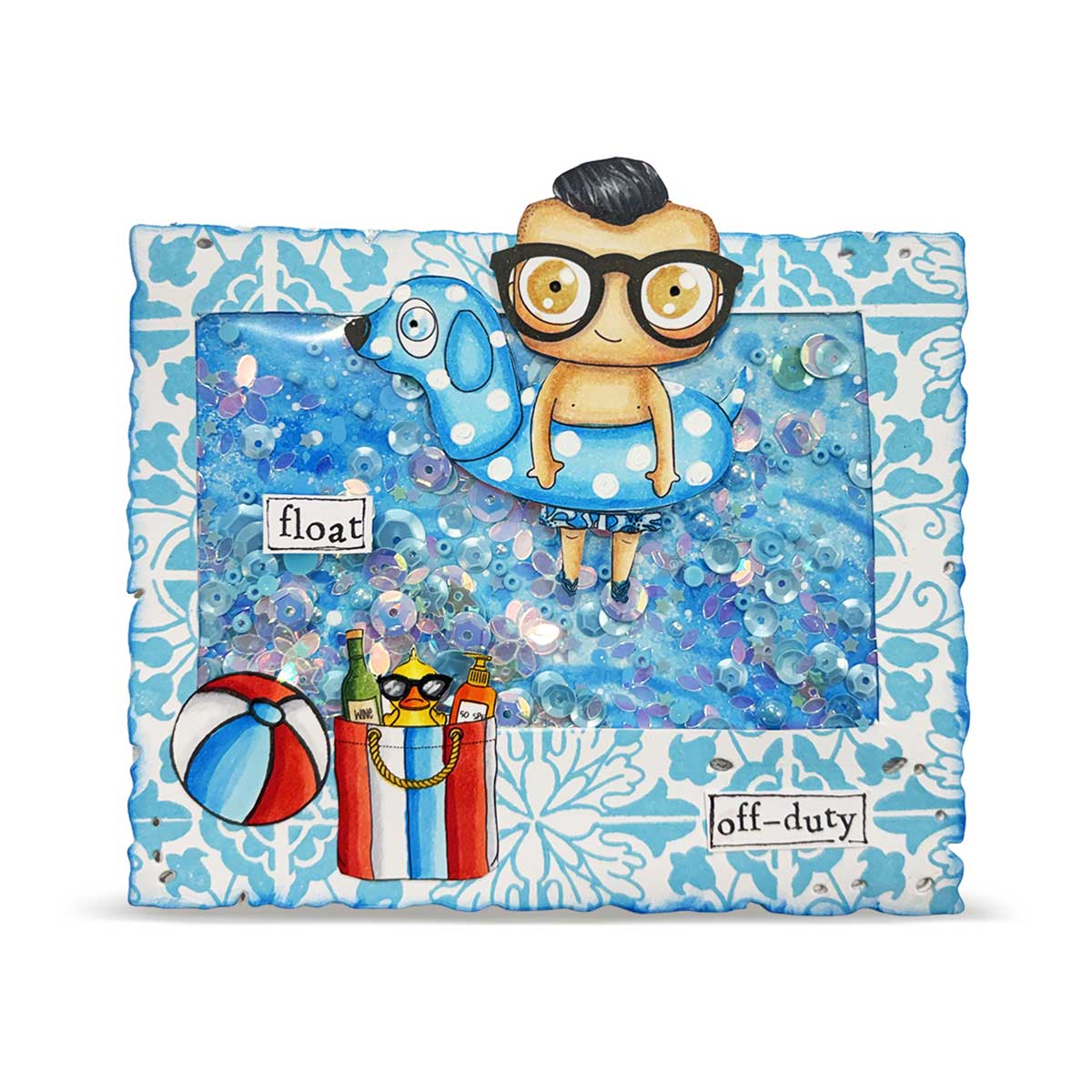 AALL & Create Stamp Set - Floatie Abs [TP-1451] - Image 4