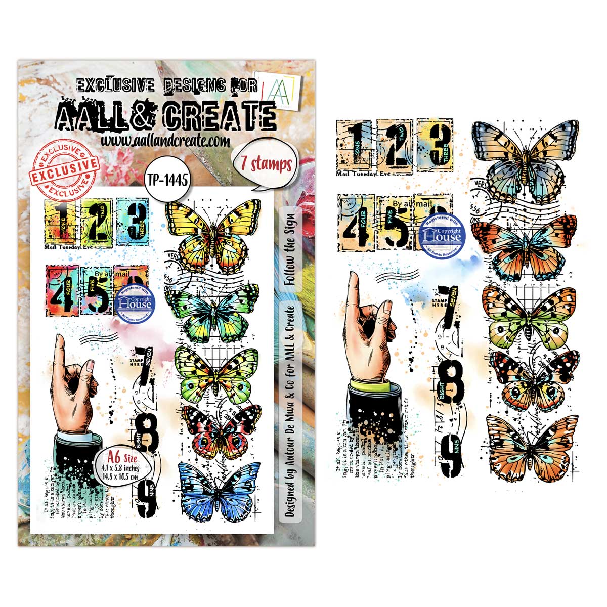 AALL & Create Stamp Set - Follow The Sign [TP-1445]