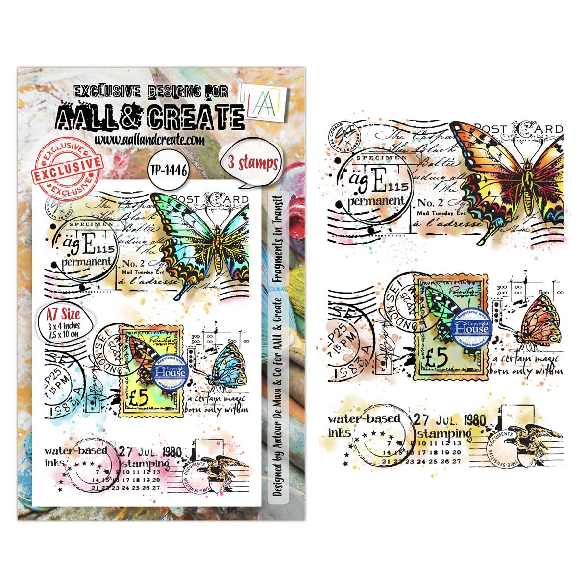 AALL & Create Stamp Set - Fragments In Transit [TP-1446]