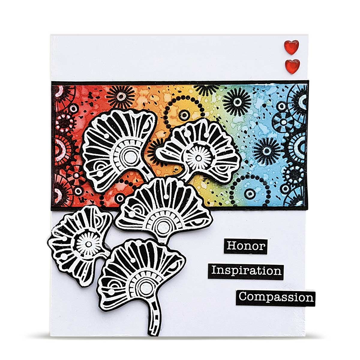 AALL & Create Stamp Set - Frise Pendentifs [TP-1461] - Image 4
