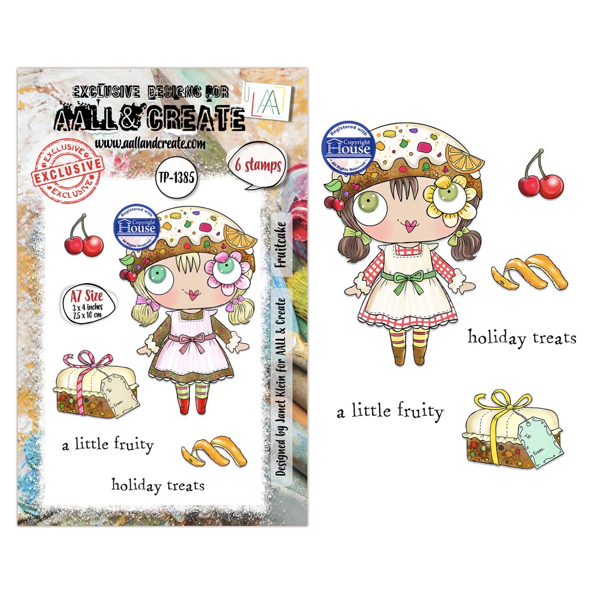 AALL & Create Stamp Set - Fruitcake [TP-1385]