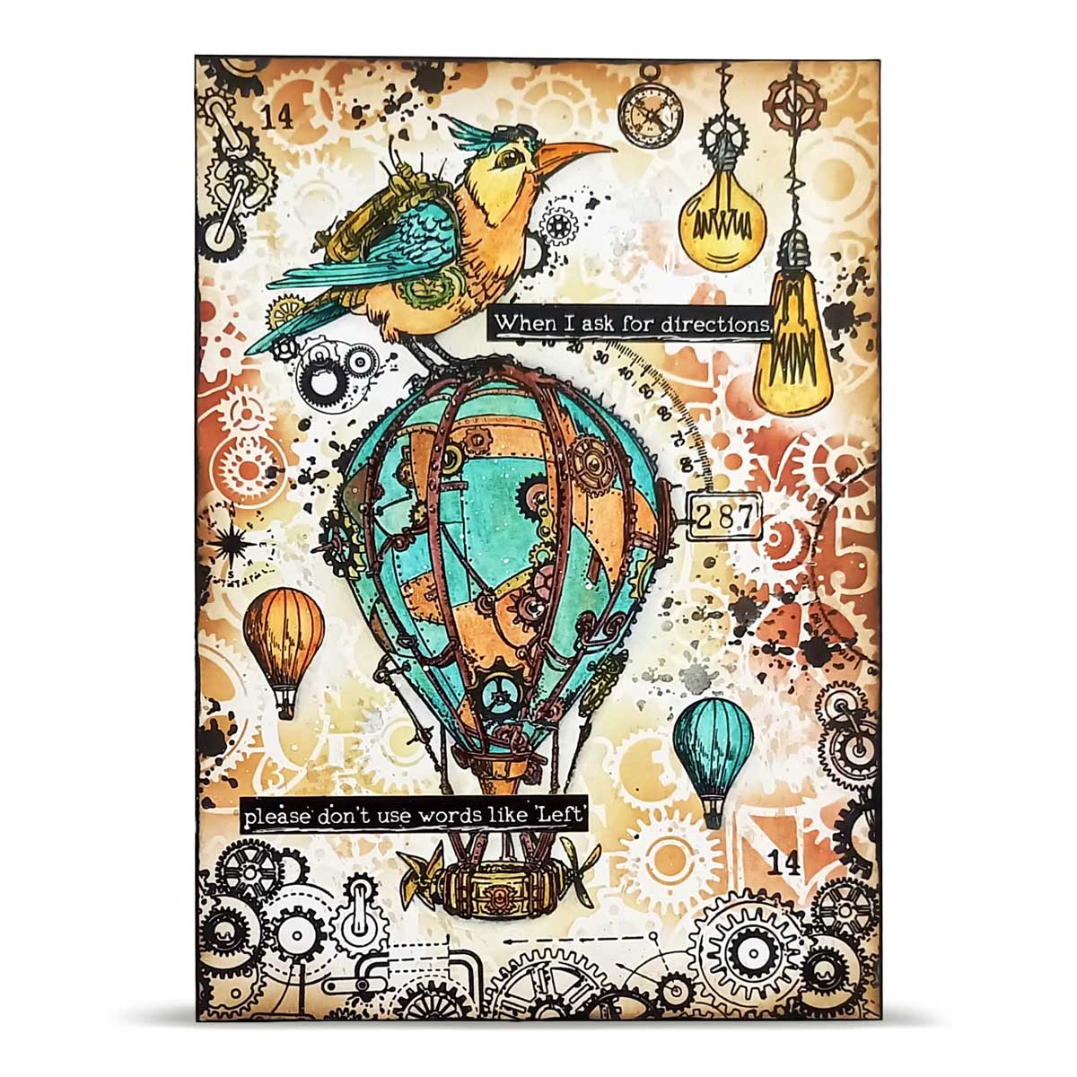 AALL & Create Stamp Set - Gearfeather [TP-1452] - Image 4