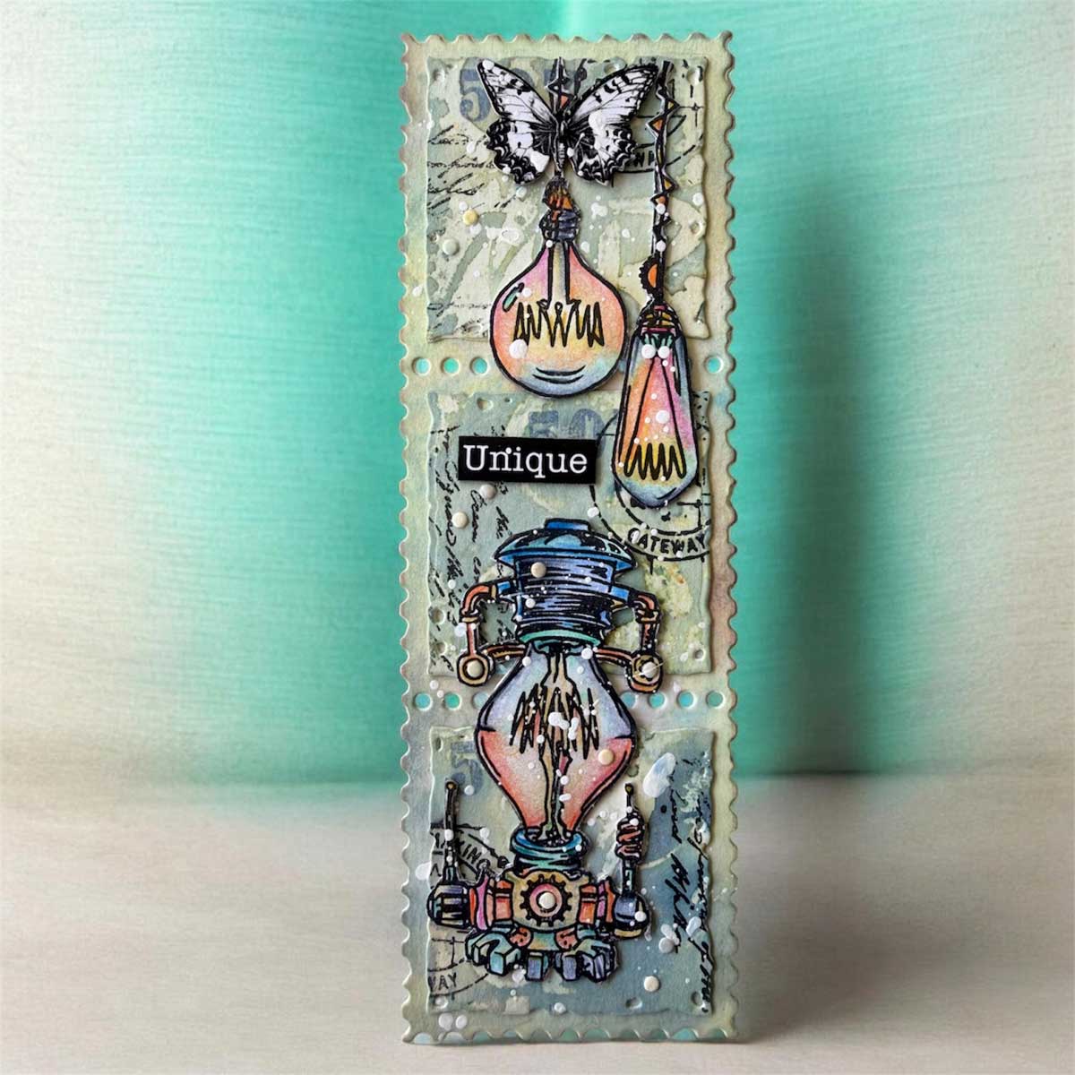 AALL & Create Stamp Set - Gearlight Glow [TP-1457] - Image 4