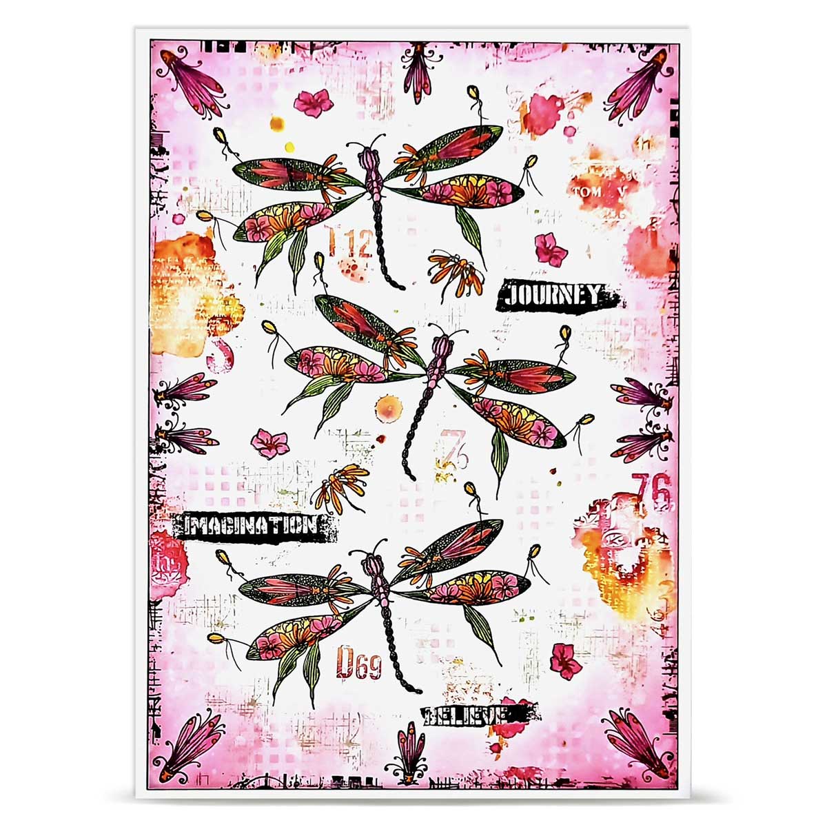 AALL & Create Stamp Set - Glassbound Dragonfly [TP-1466] - Image 2