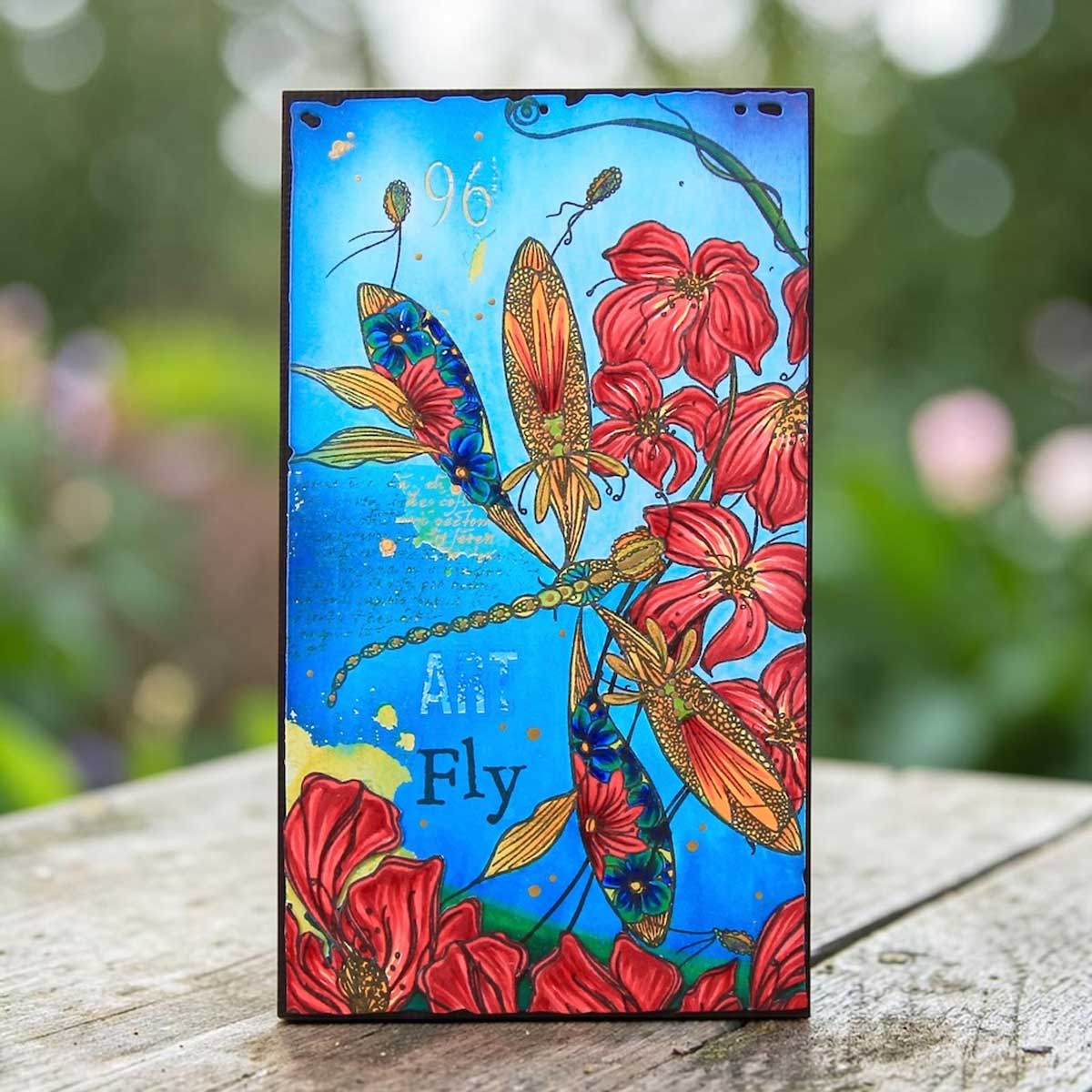 AALL & Create Stamp Set - Glassbound Dragonfly [TP-1466] - Image 3