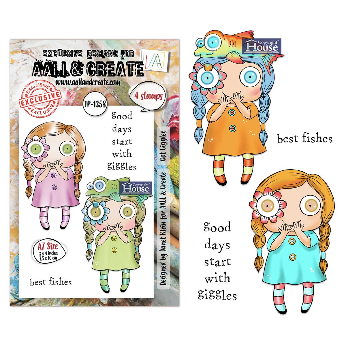AALL & Create Stamp Set - Got Giggles [TP-1358]