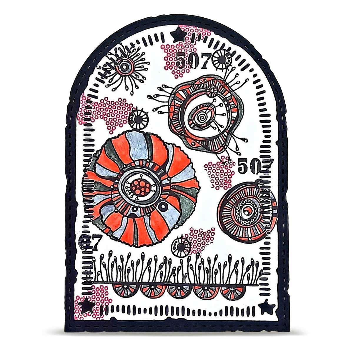 AALL & Create Stamp Set - Graphic Coquelicots [TP-1478] - Image 3