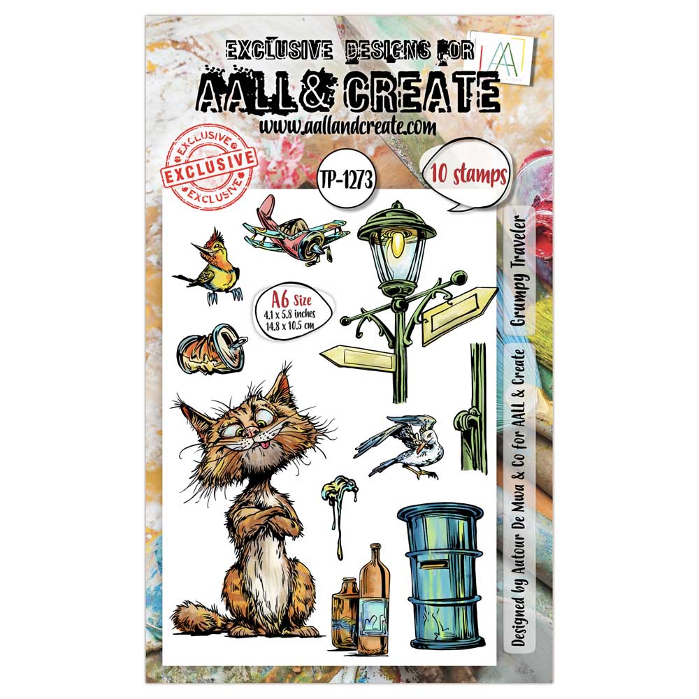 AALL & Create Stamp Set - Grumpy Traveler [TP-1273]