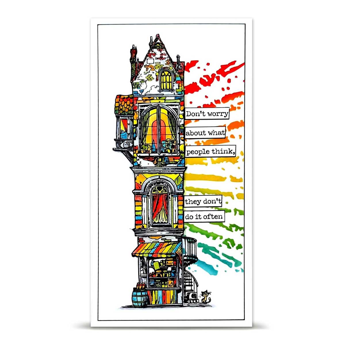 AALL & Create Stamp Set - Happy Town People [TP-1474] - Image 3
