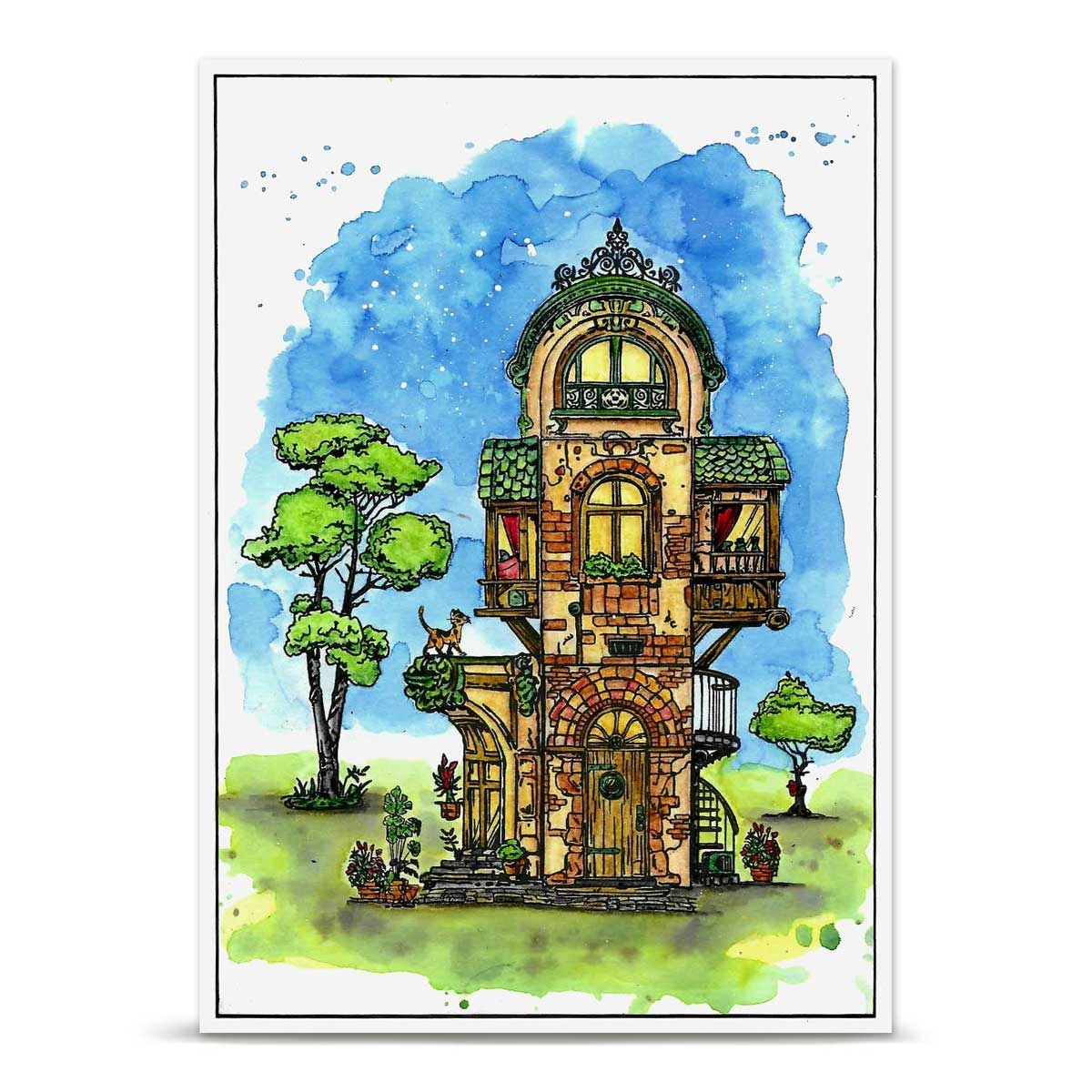 AALL & Create Stamp Set - Happy Town People [TP-1474] - Image 4