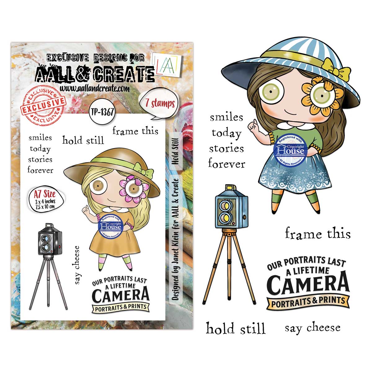 AALL & Create Stamp Set - Hold Still [TP-1367]