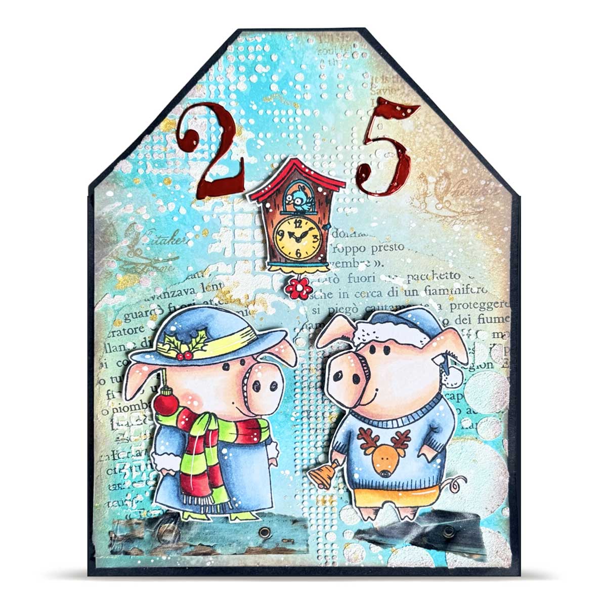 AALL & Create Stamp Set - Holiday Pigs [TP-1387] - Image 4