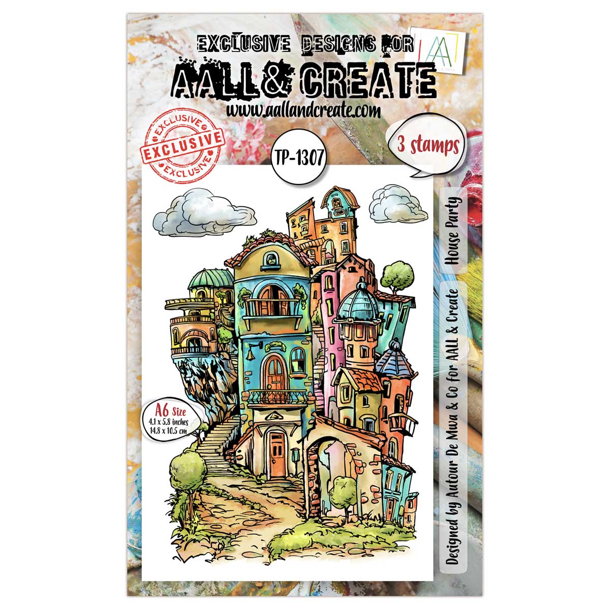 AALL & Create Stamp Set - House Party [TP-1307]