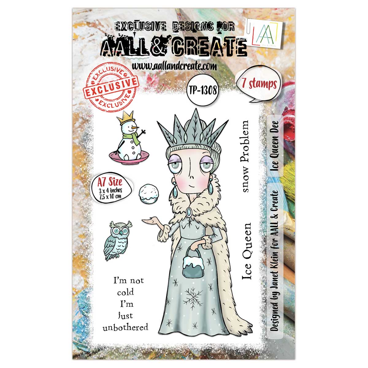 AALL & Create Stamp Set - Ice Queen Dee [TP-1308]