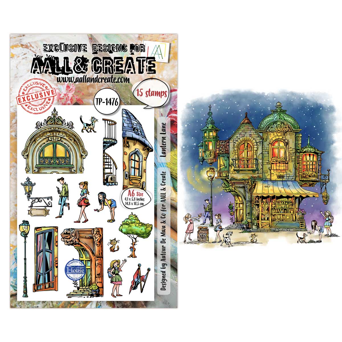 AALL & Create Stamp Set - Lantern Lane [TP-1476]