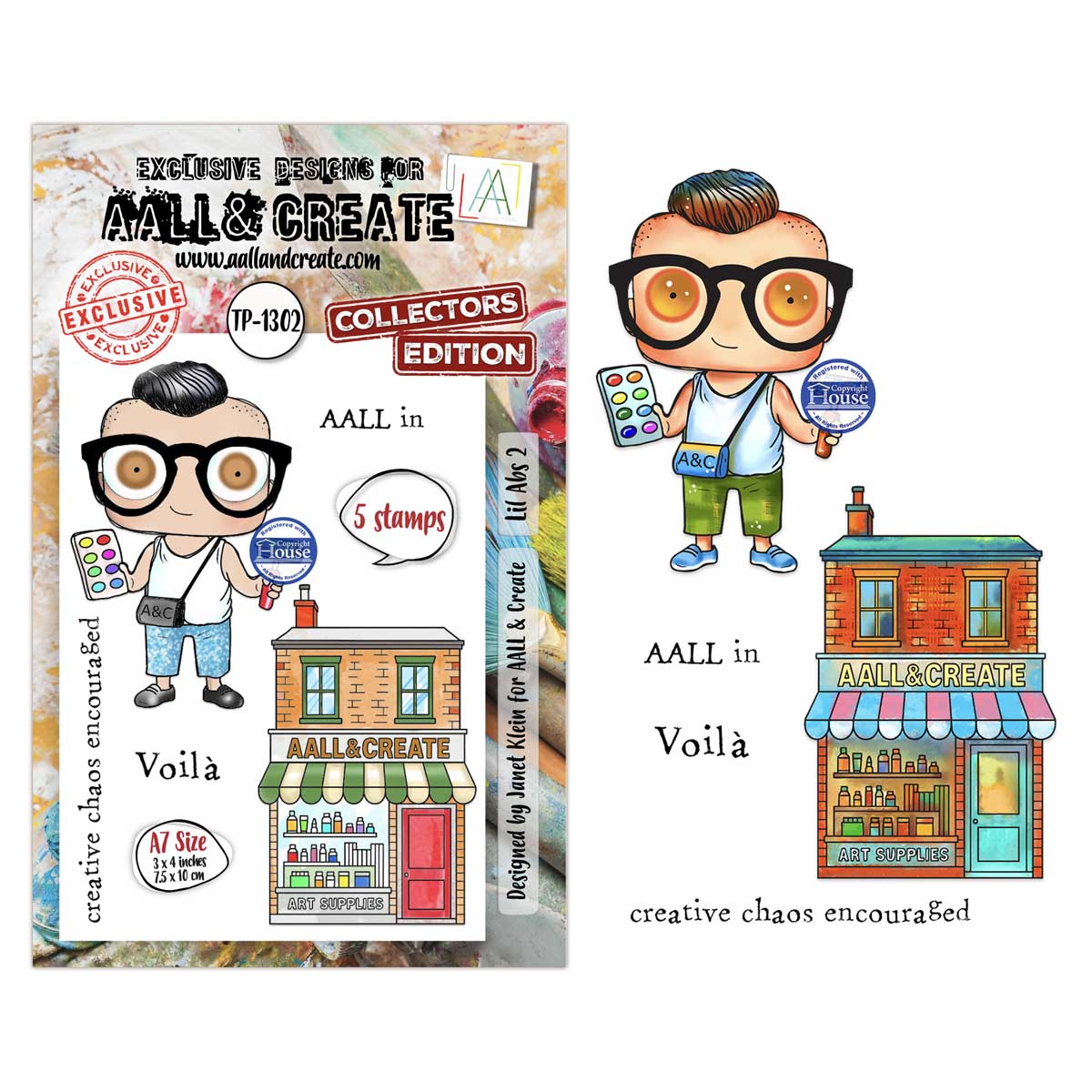AALL & Create Stamp Set - Lil Abs 2 [TP-1302]