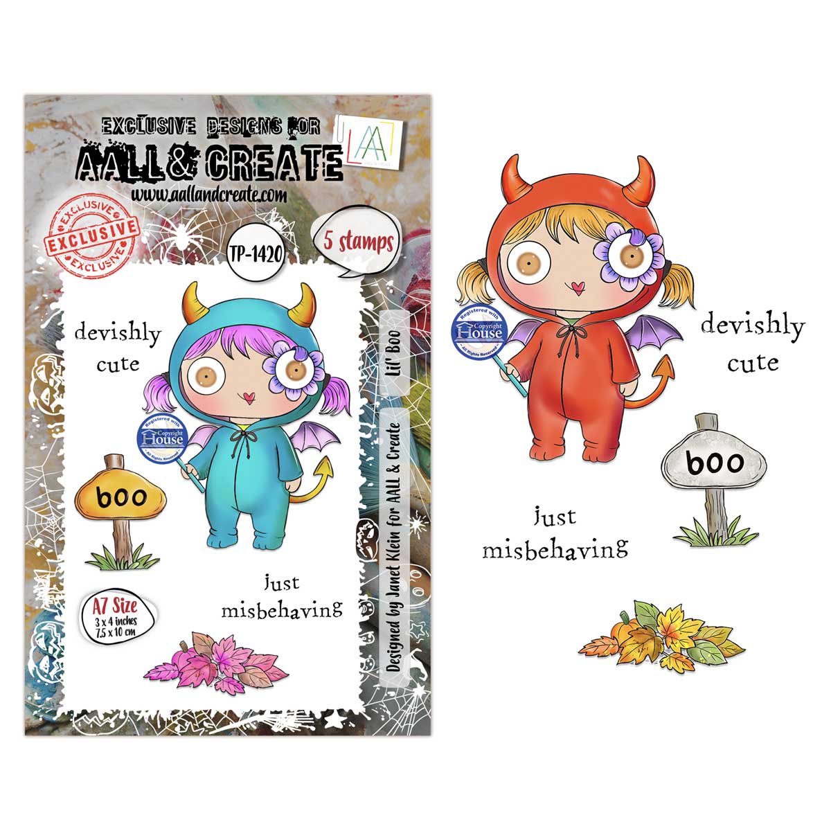 AALL & Create Stamp Set - Lil' Boo [TP-1420]
