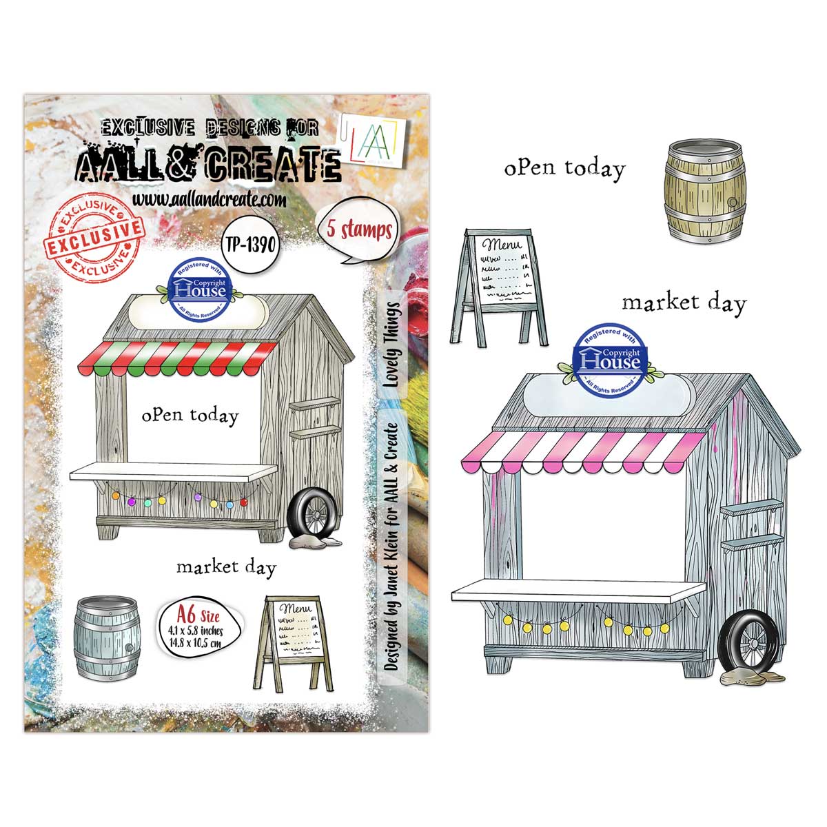 AALL & Create Stamp Set - Lovely Things [TP-1390]