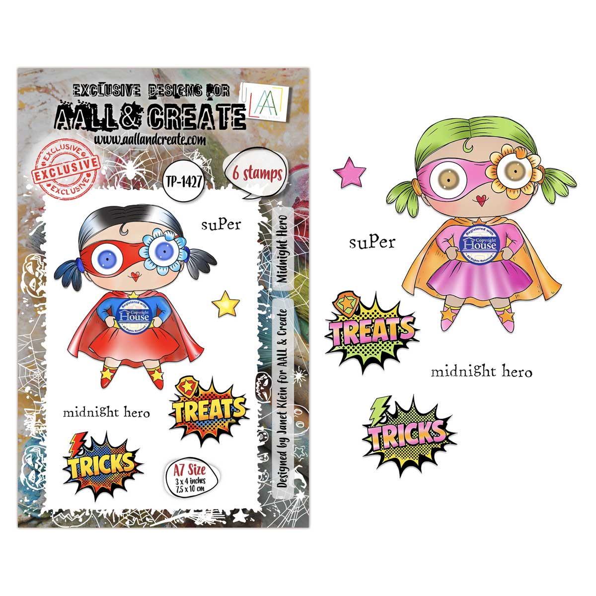 AALL & Create Stamp Set - Midnight Hero [TP-1427]