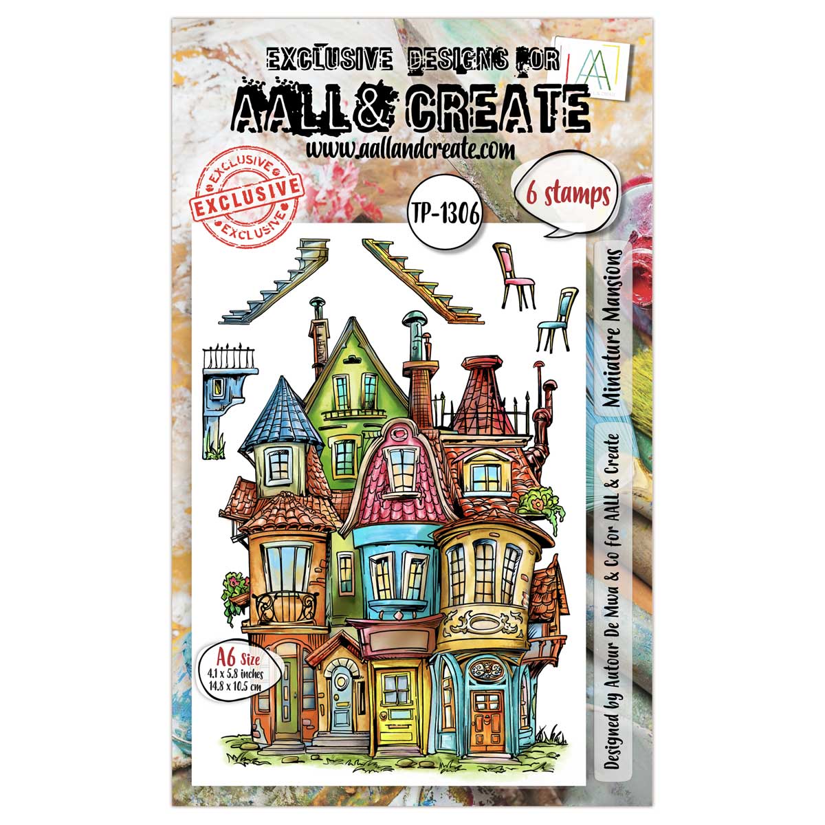 AALL & Create Stamp Set - Miniature Mansions [TP-1306]