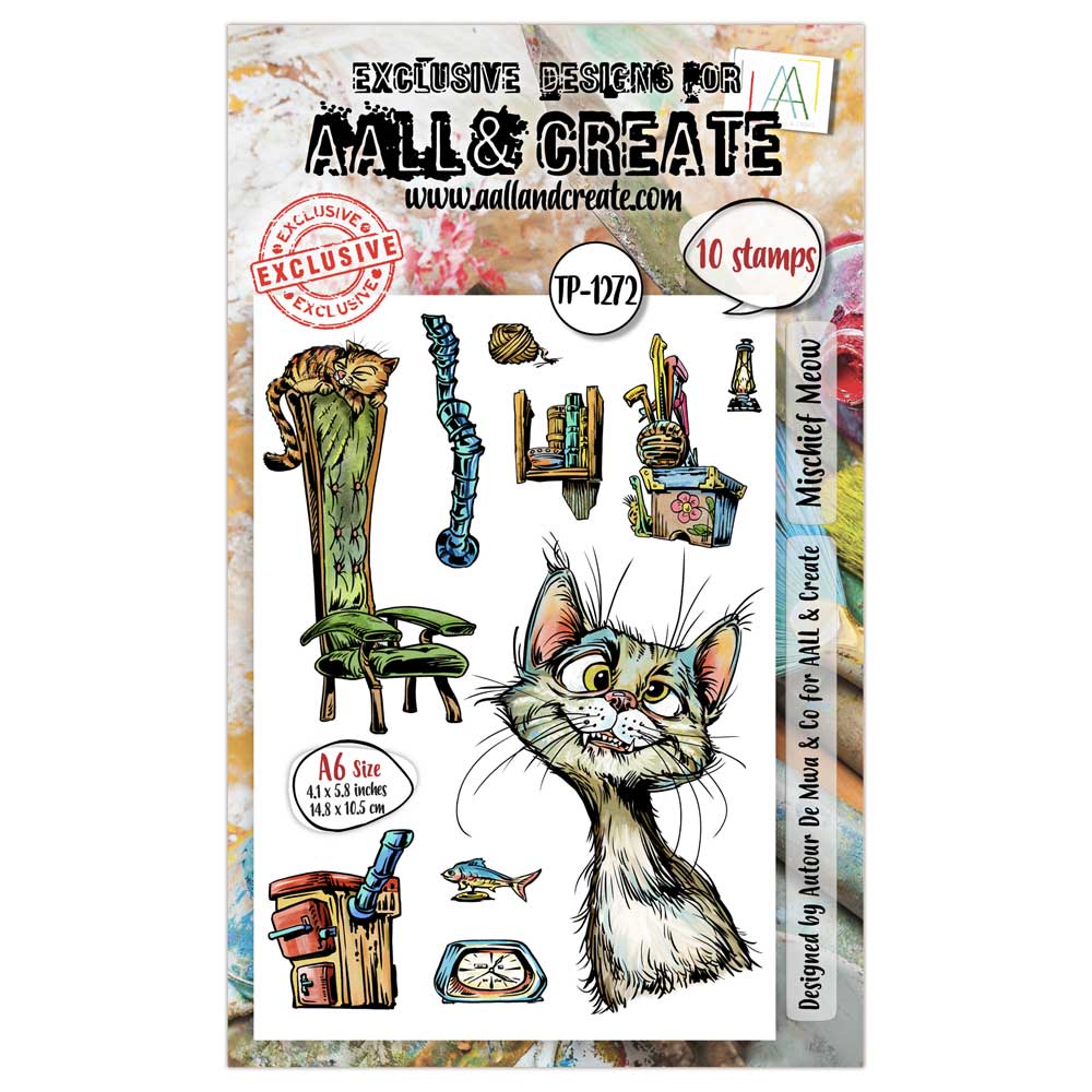 AALL & Create Stamp Set - Mischief Meow [TP-1272]