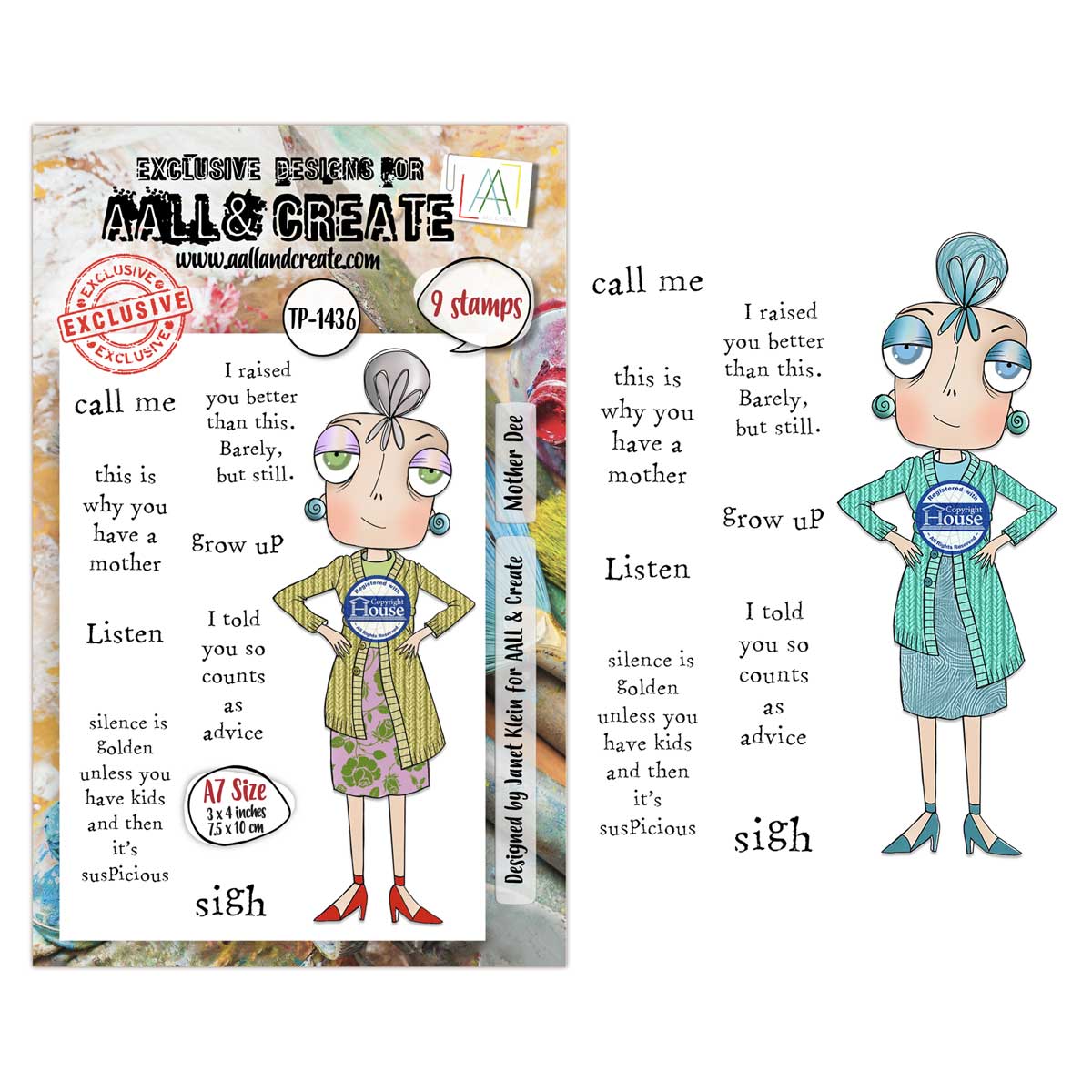 AALL & Create Stamp Set - Mother Dee [TP-1436]