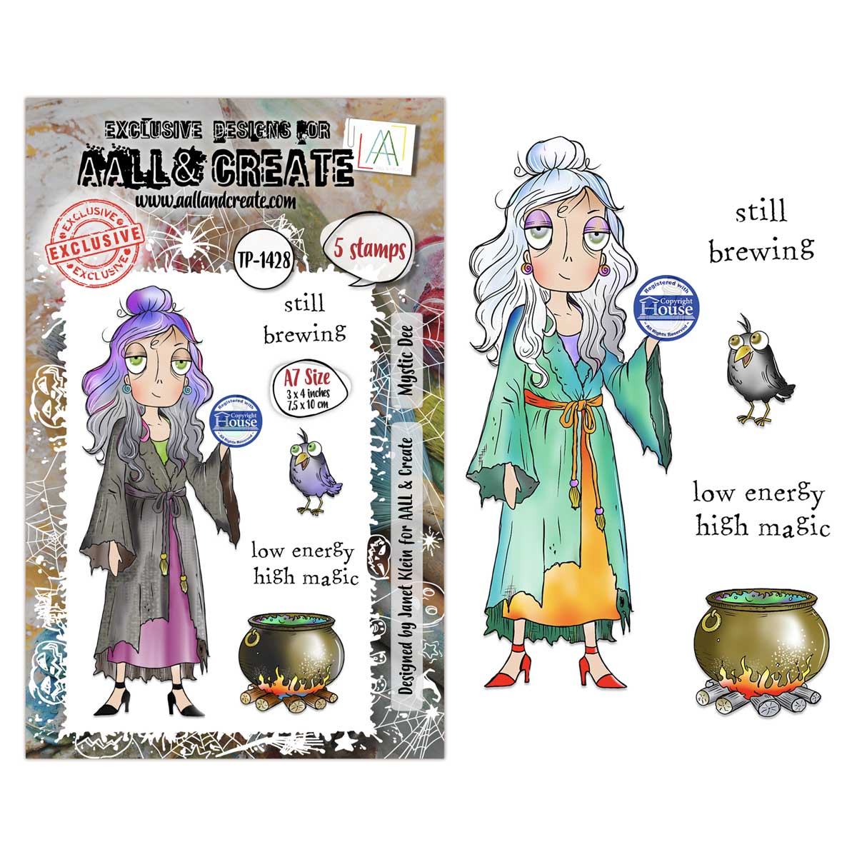 AALL & Create Stamp Set - Mystic Dee [TP-1428]