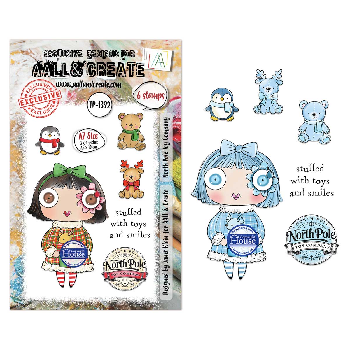 AALL & Create Stamp Set - North Pole Toy Company [TP-1392]