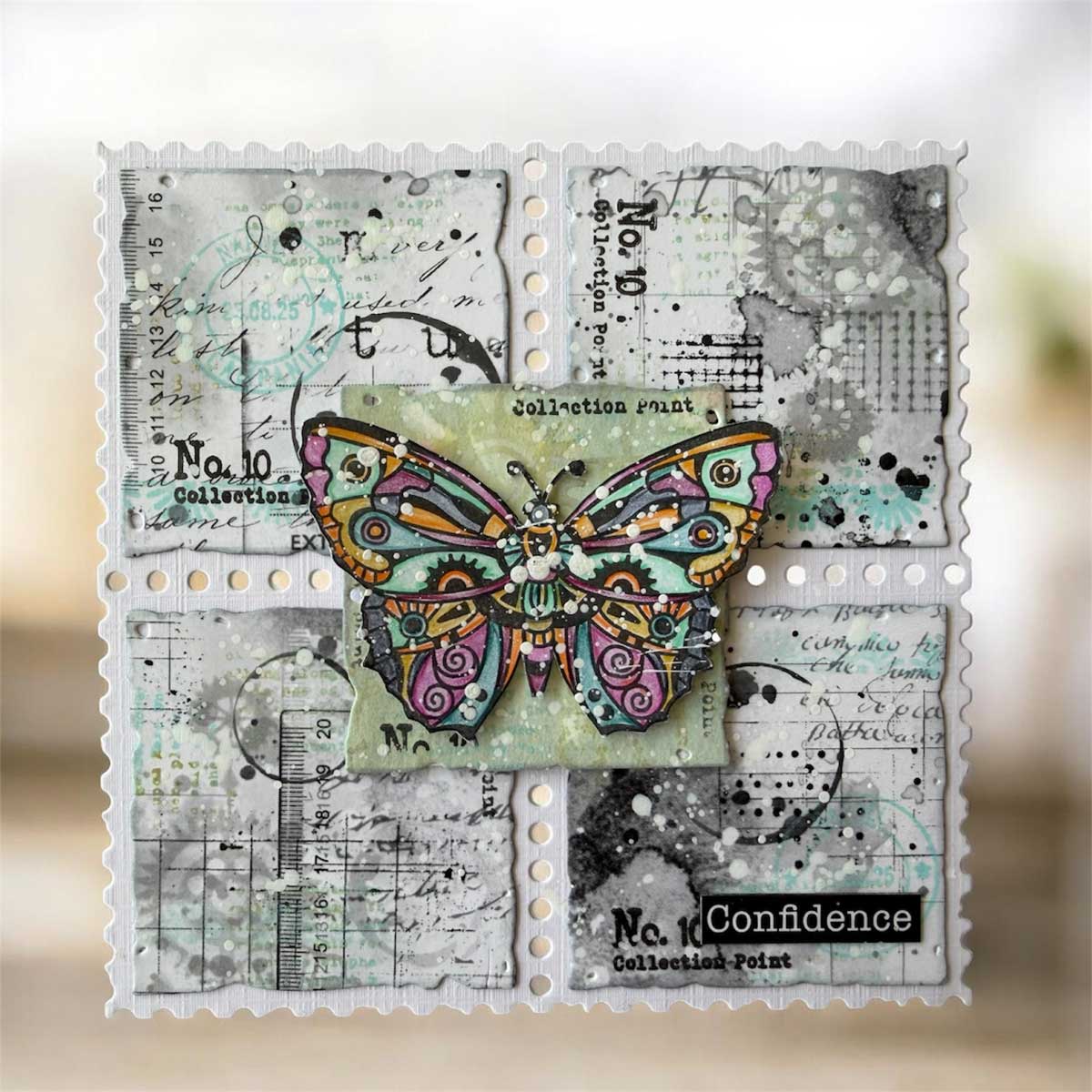 AALL & Create Stamp Set - Papillons [TP-1462] - Image 2