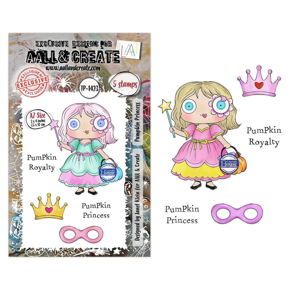 AALL & Create Stamp Set - Pumpkin Princess [TP-1423]