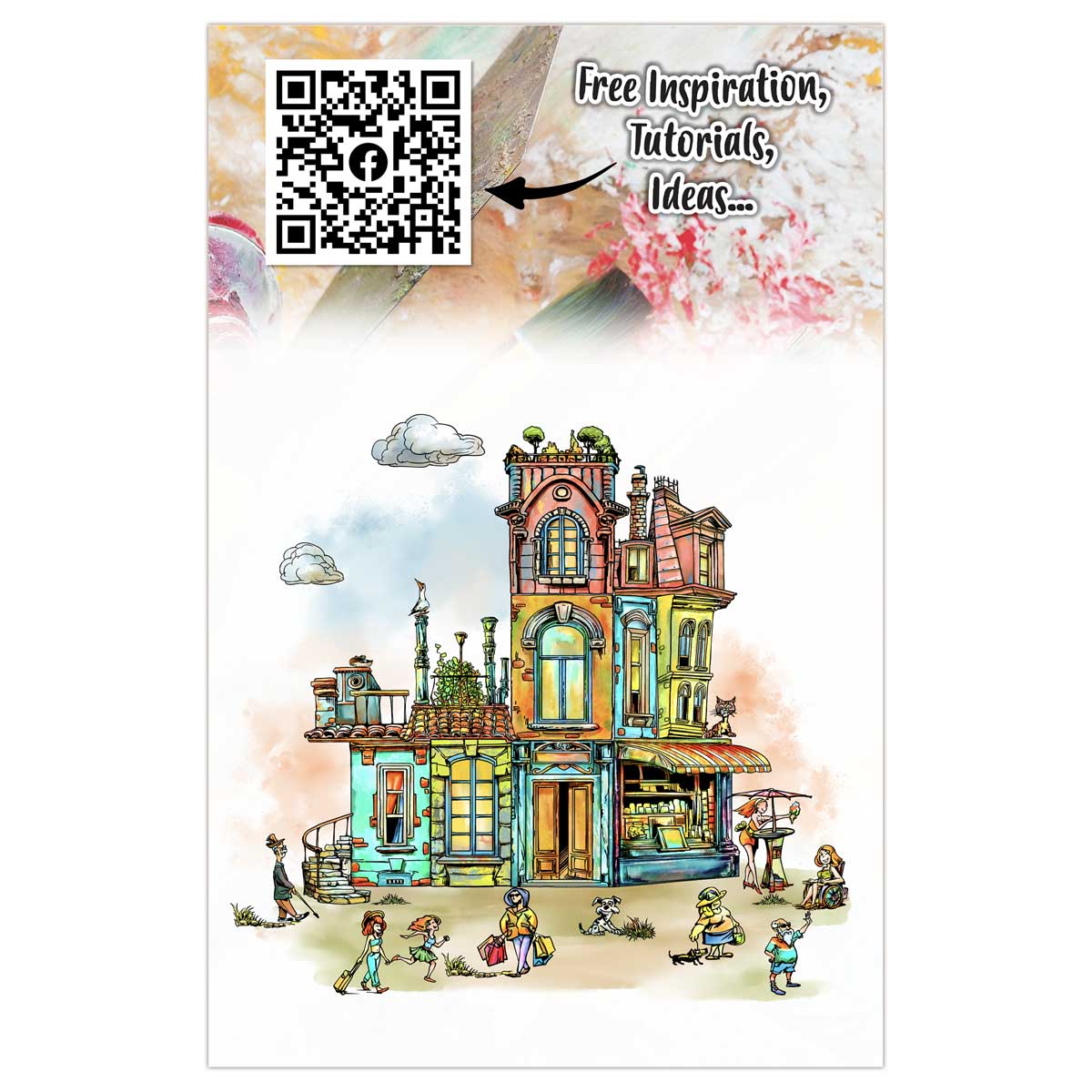 AALL & Create Stamp Set - Roofline Friends [TP-1304] - Image 2