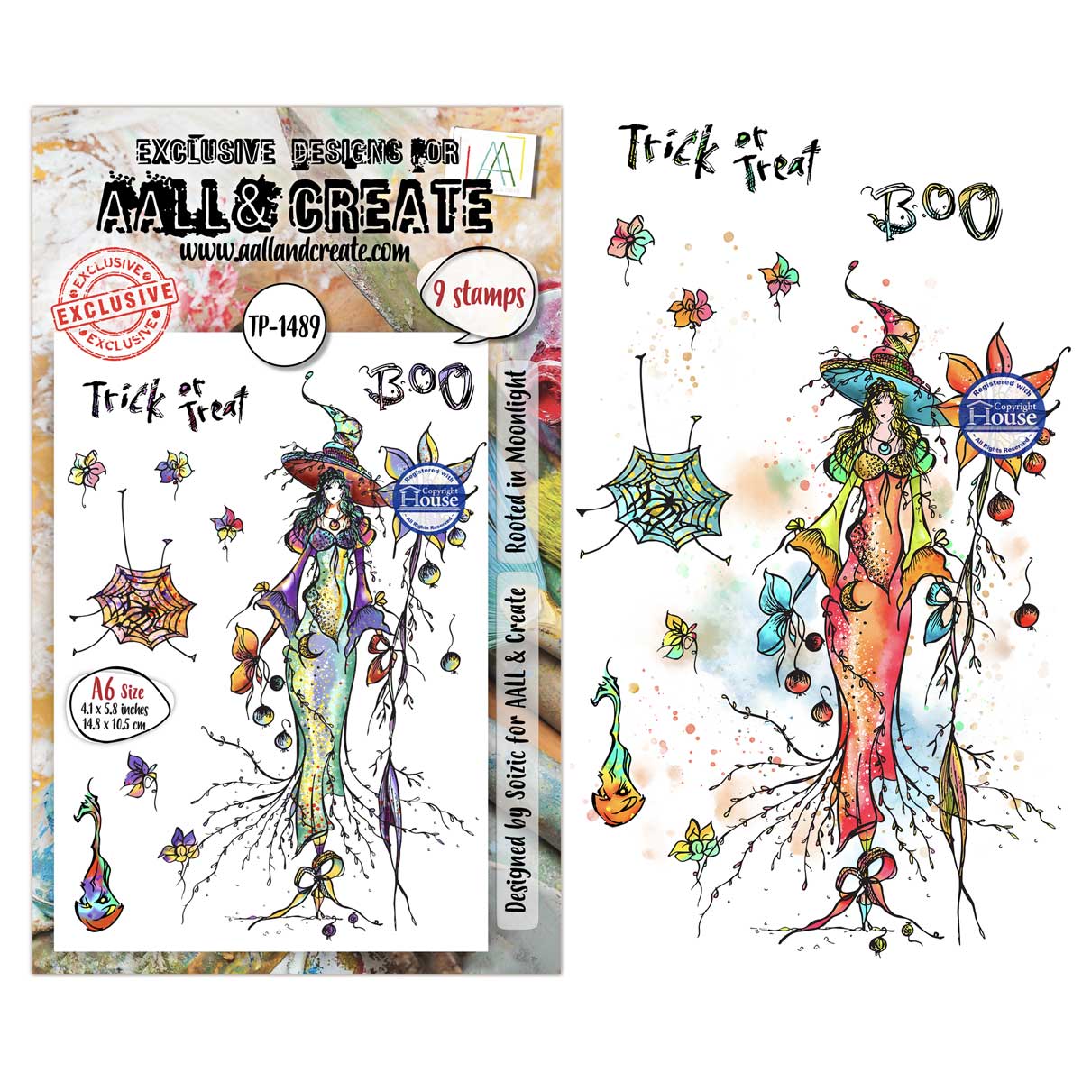AALL & Create Stamp Set - Rooted In Moonlight [TP-1489]