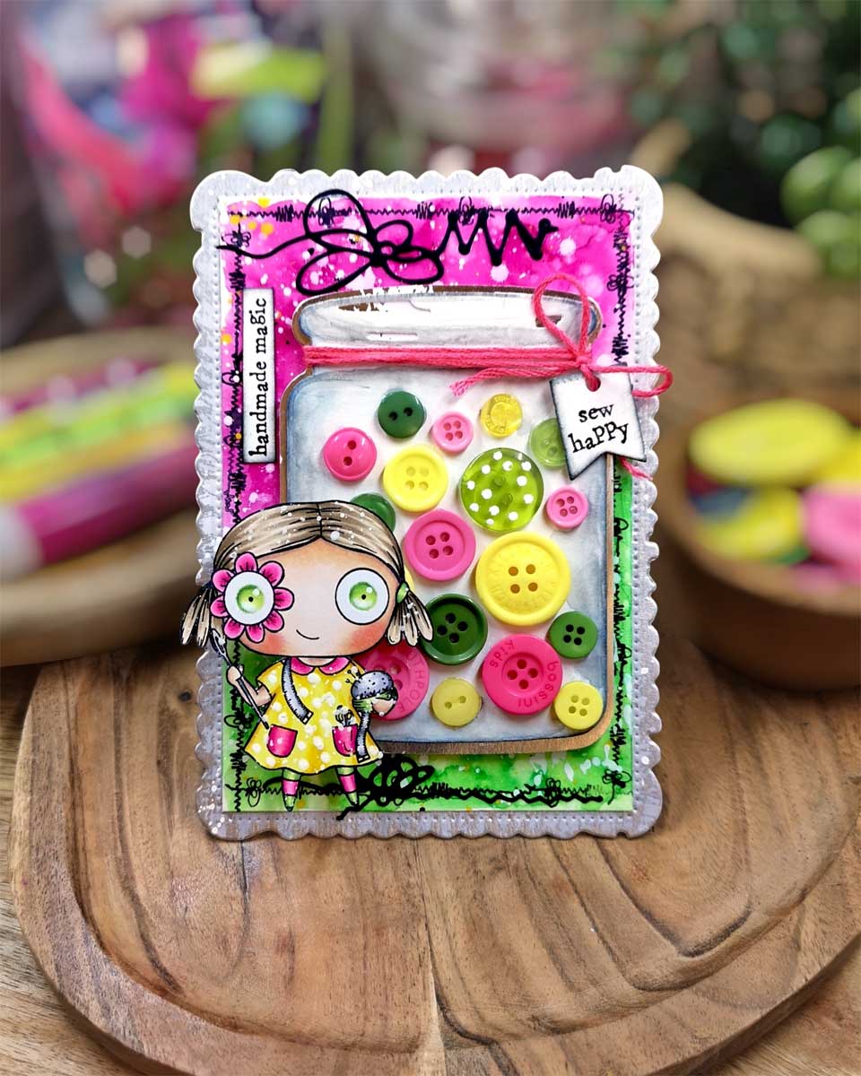 AALL & Create Stamp Set - Sew Happy [TP-1362] - Image 2