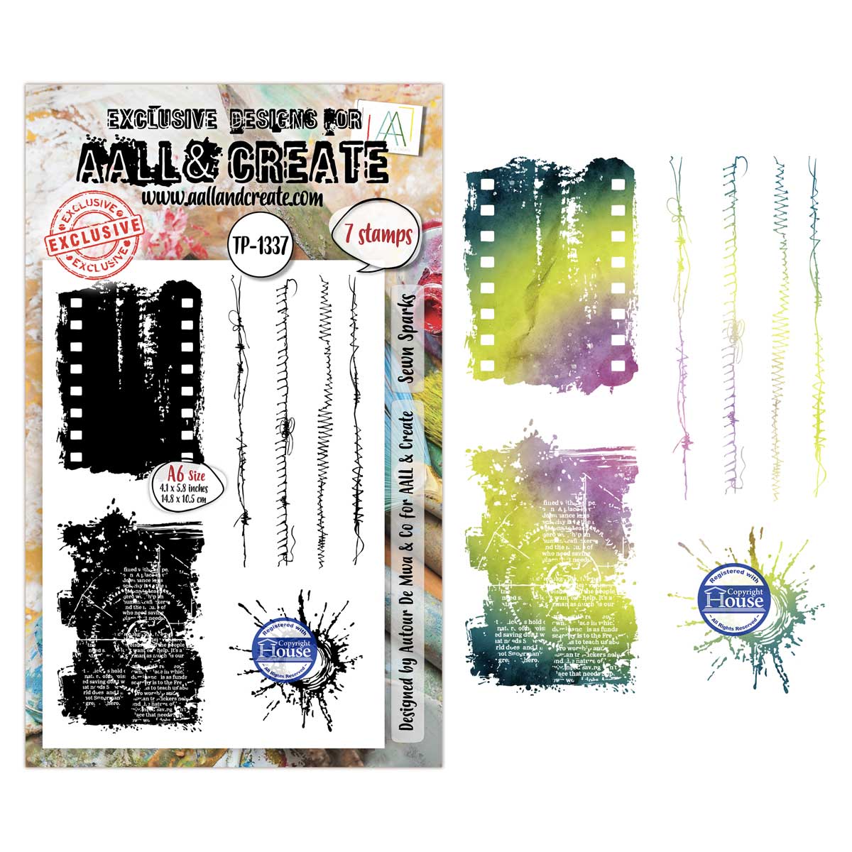 AALL & Create Stamp Set - Sewn Sparks [TP-1337]