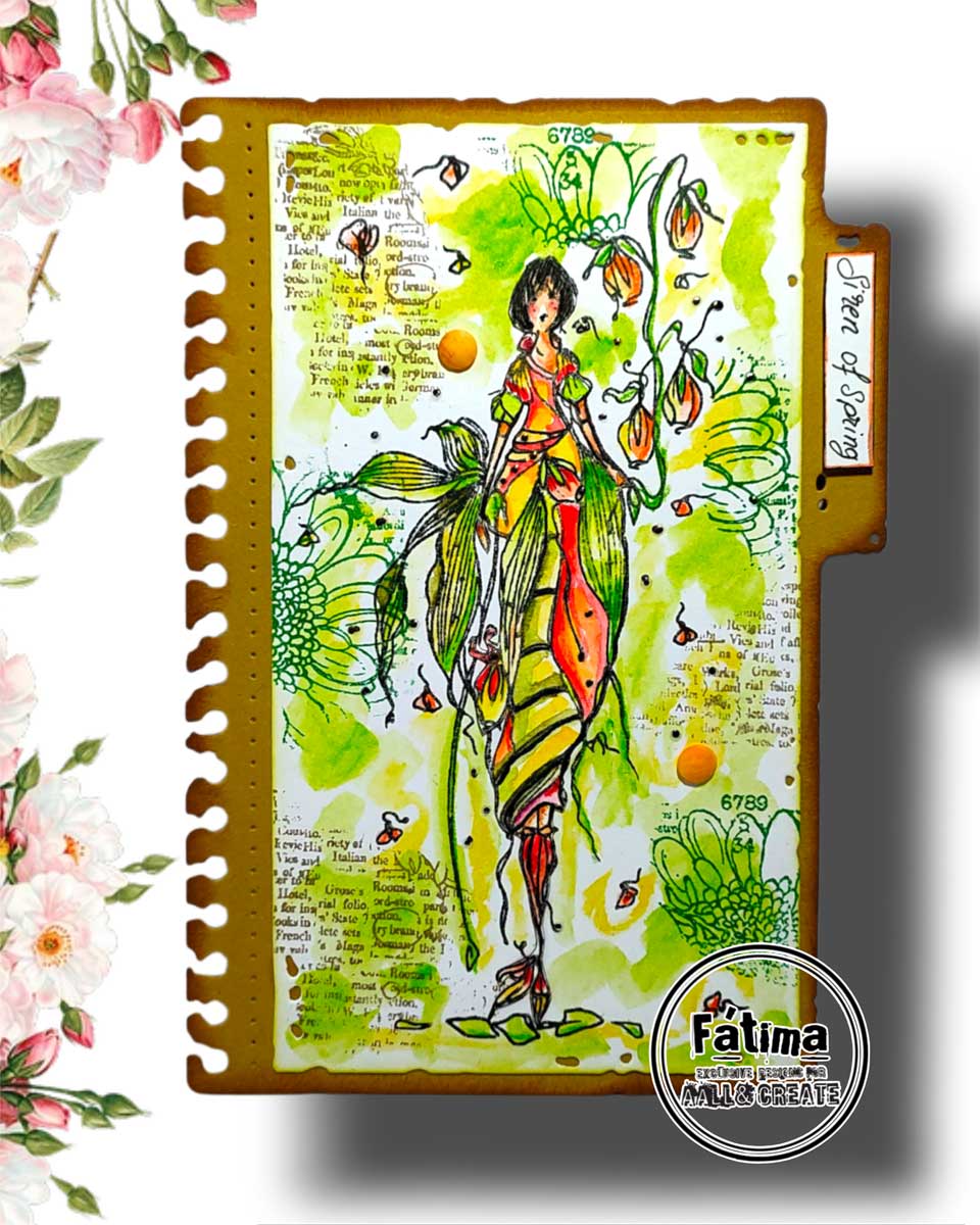 AALL & Create Stamp Set - Siren Of Spring [TP-1398] - Image 4