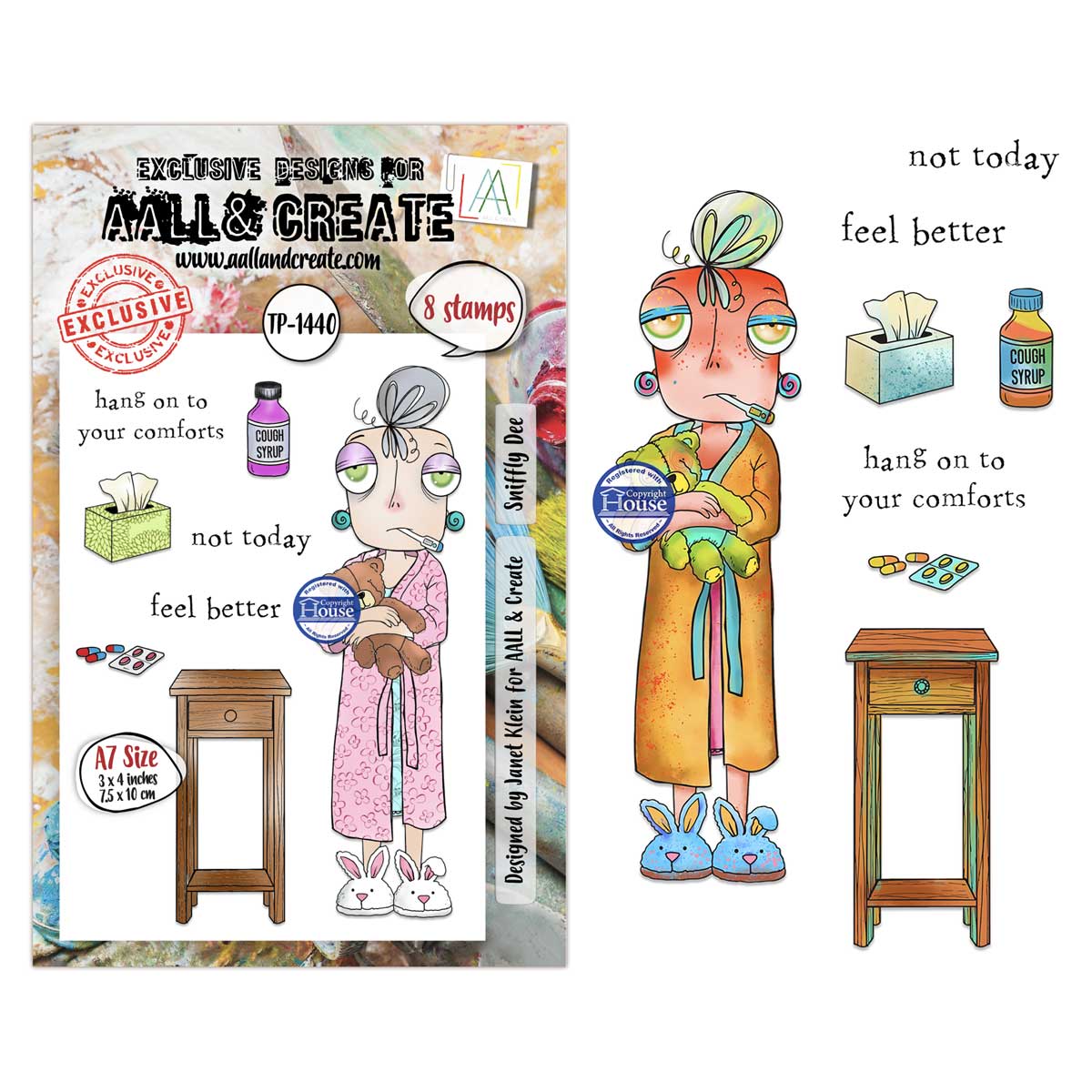 AALL & Create Stamp Set - Sniffly Dee [TP-1440]