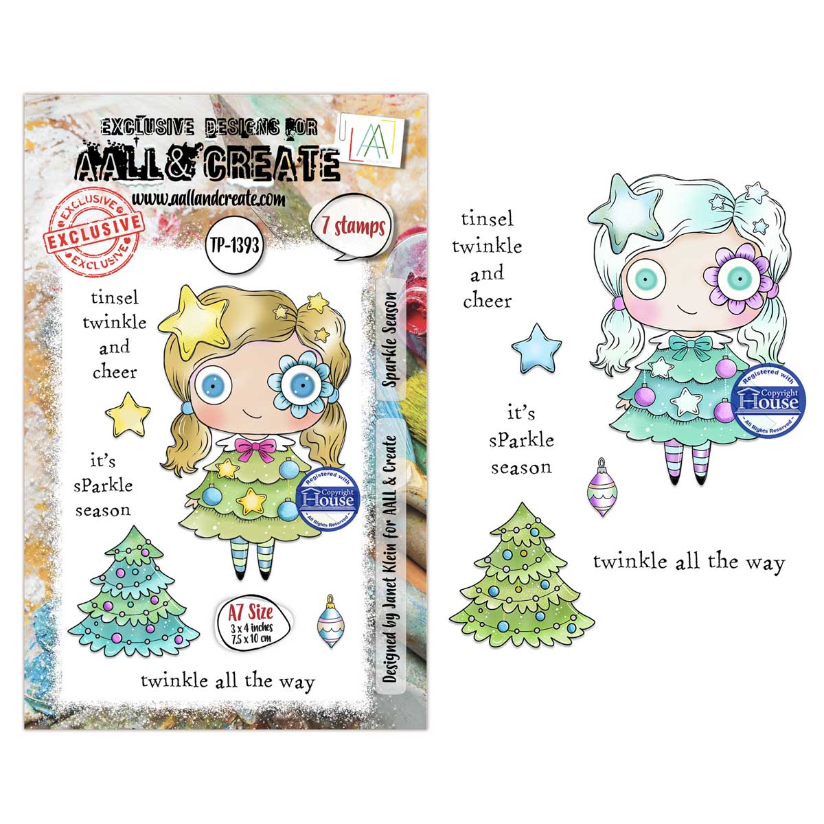 AALL & Create Stamp Set - Sparkle Season [TP-1393]