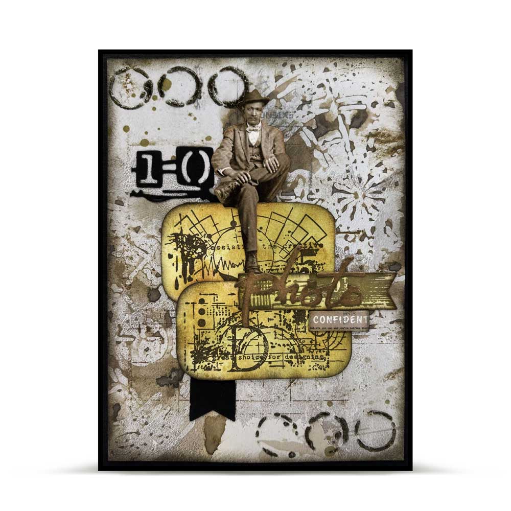 AALL & Create Stamp Set - Stained Geometry [TP-1261] - Image 5