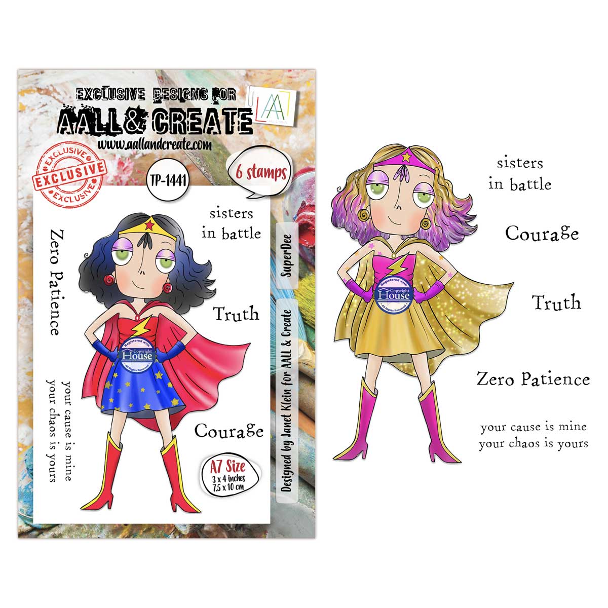 AALL & Create Stamp Set - SuperDee [TP-1441]