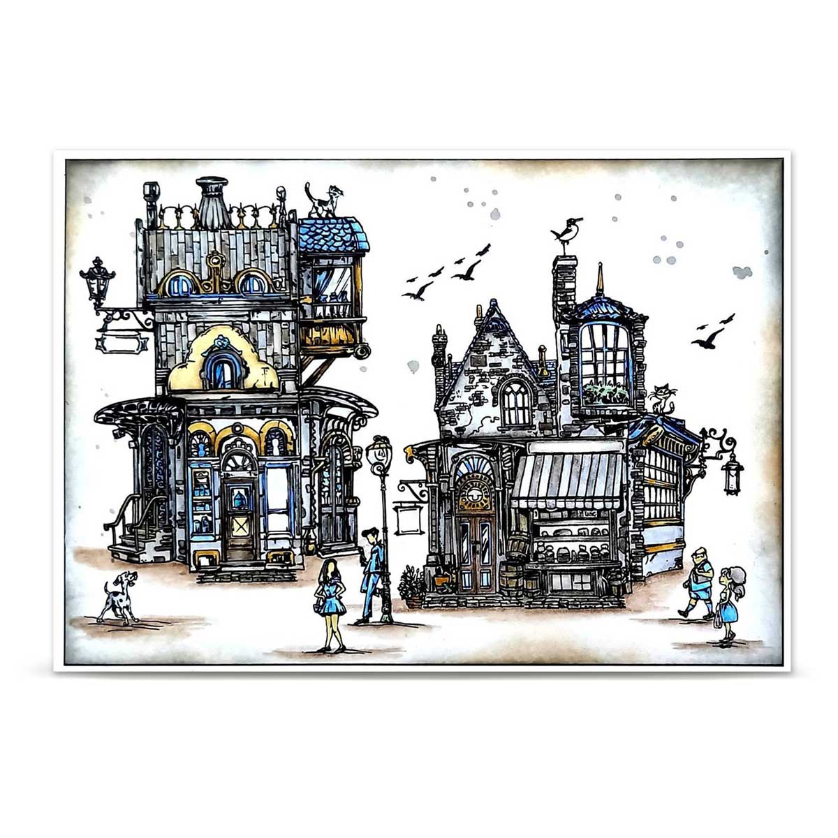 AALL & Create Stamp Set - The Little Borough [TP-1475] - Image 4