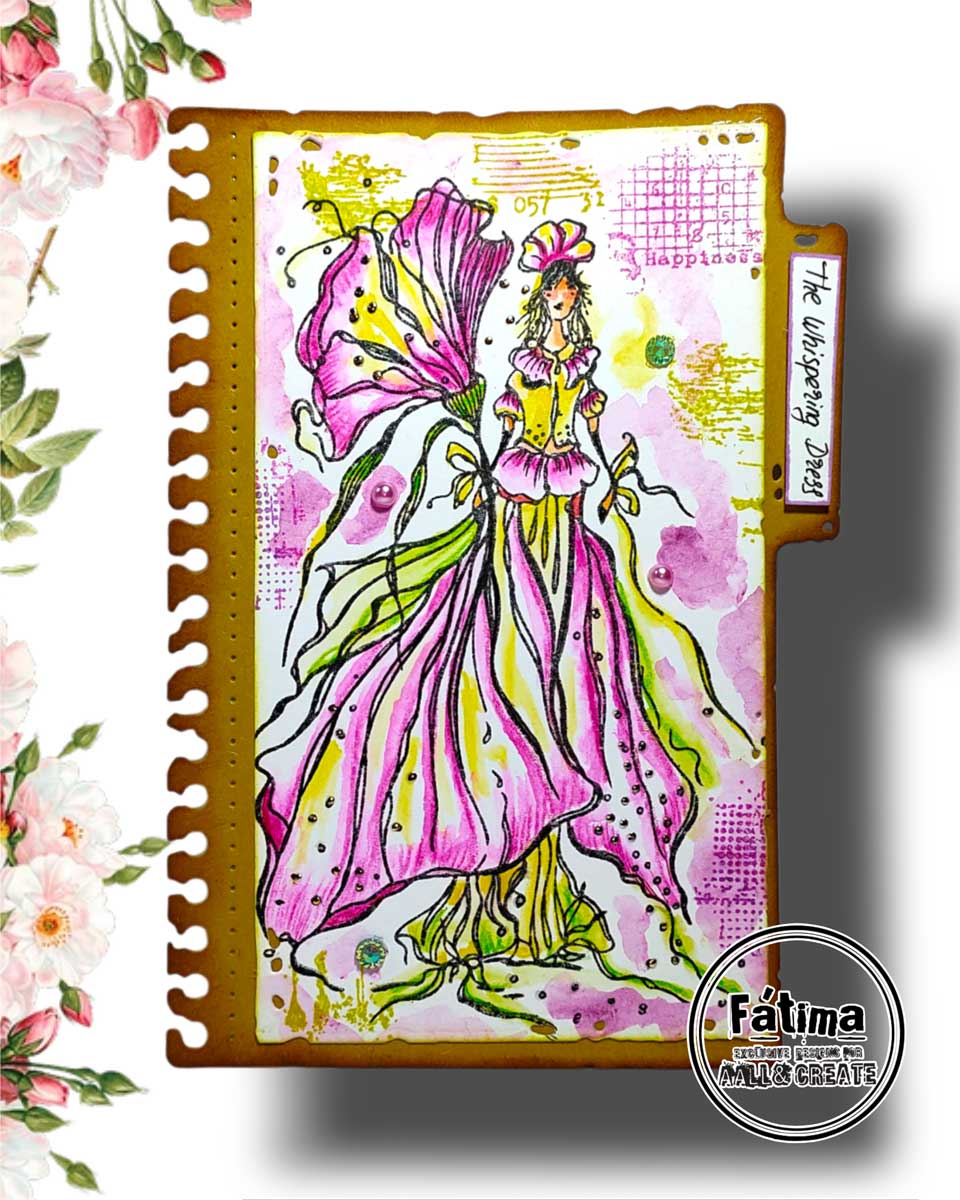 AALL & Create Stamp Set - The Whispering Dress [TP-1403] - Image 4