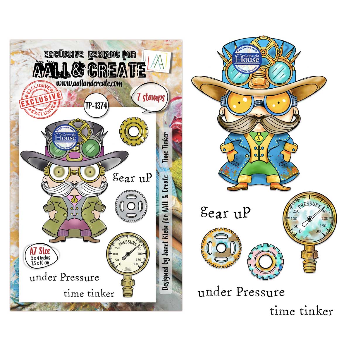 AALL & Create Stamp Set - Time Tinker [TP-1374]