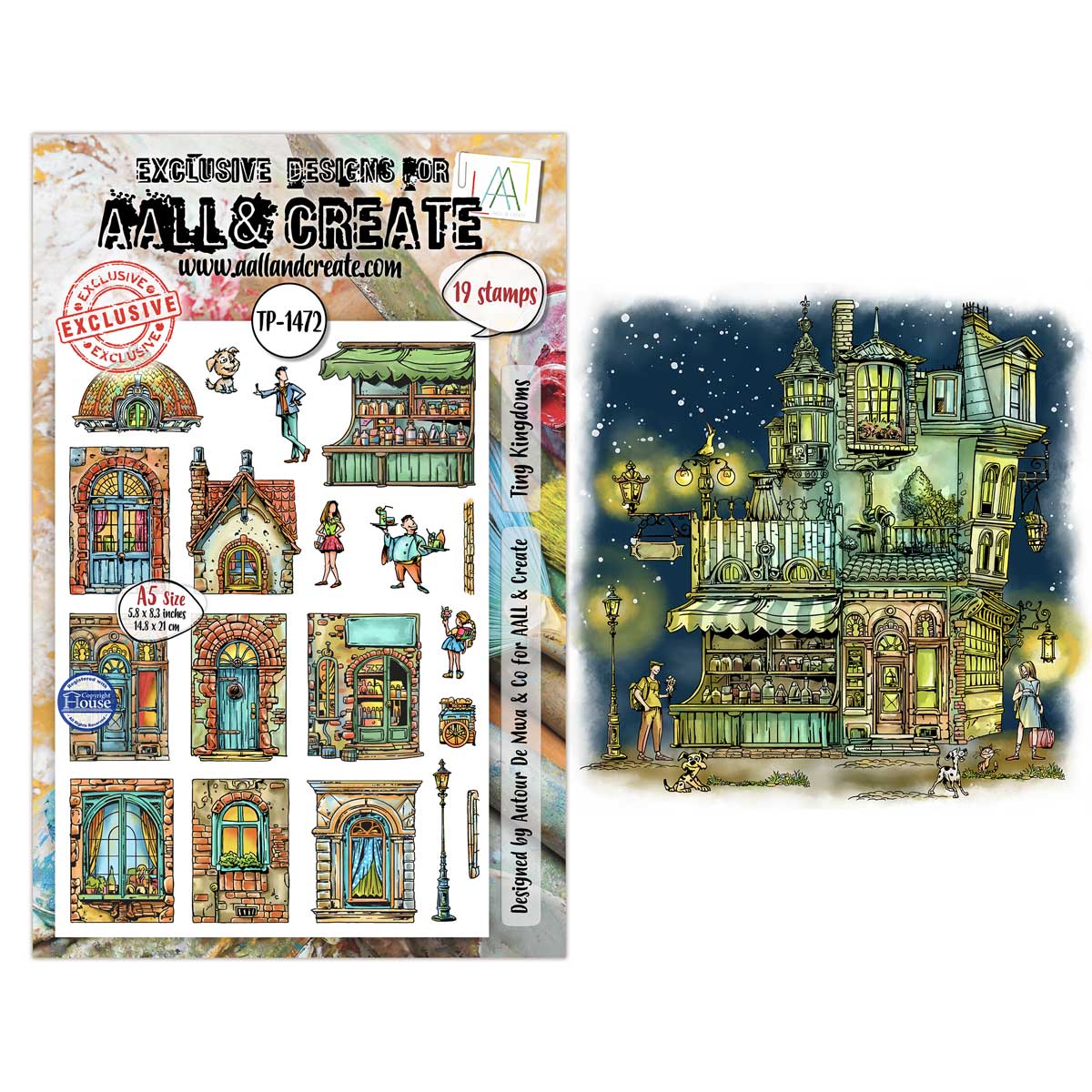 AALL & Create Stamp Set - Tiny Kingdoms [TP-1472]