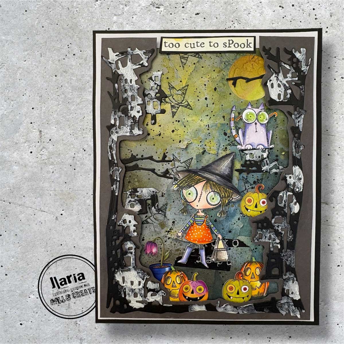 AALL & Create Stamp Set - Too Cute Spook [TP-1296] - Image 2