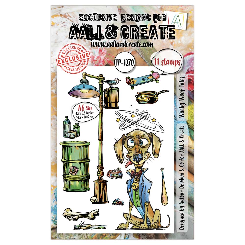 AALL & Create Stamp Set - Wacky Woof Tales [TP-1270]