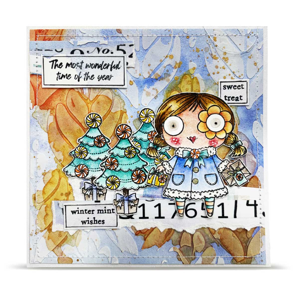 AALL & Create Stamp Set - Winter Mint [TP-1395] - Image 4
