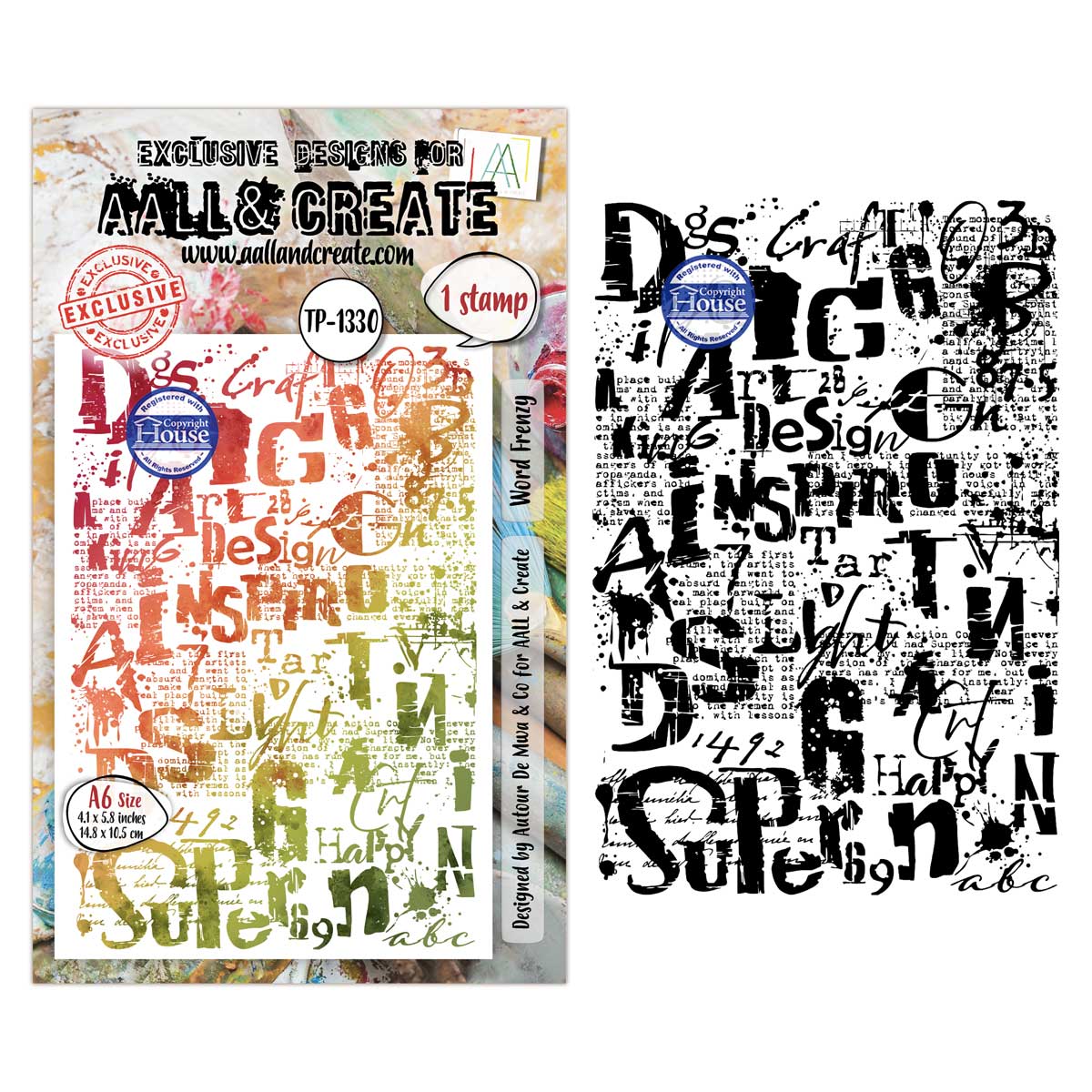 AALL & Create Stamp - Word Frenzy [TP-1330]