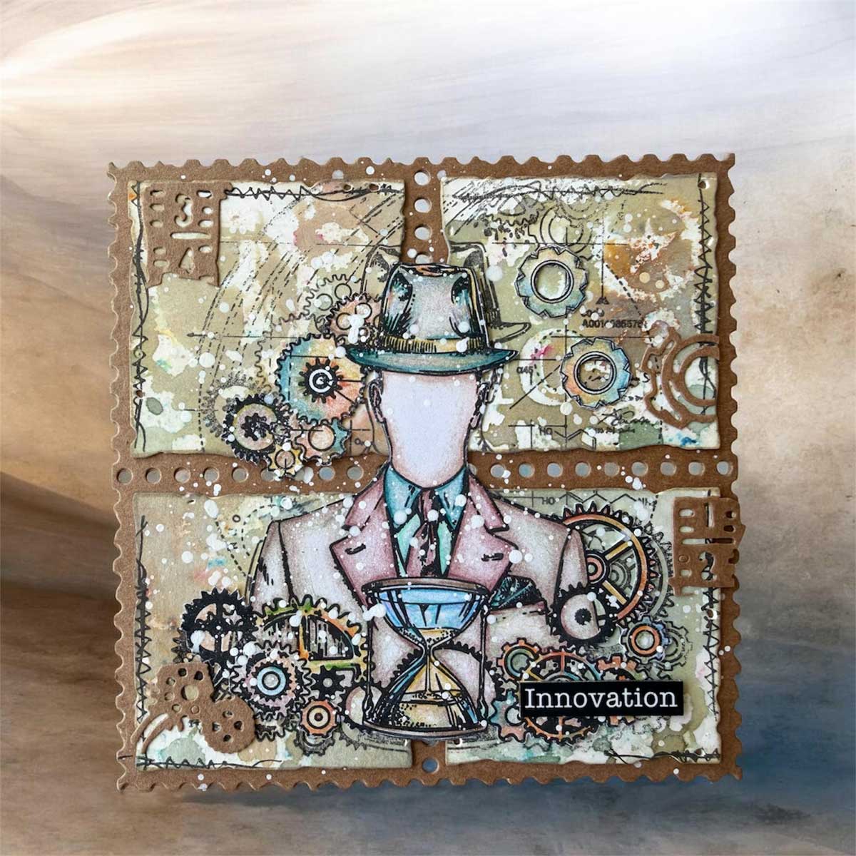 AALL & Create Stencil - Clockspire [PC-269] - Image 2
